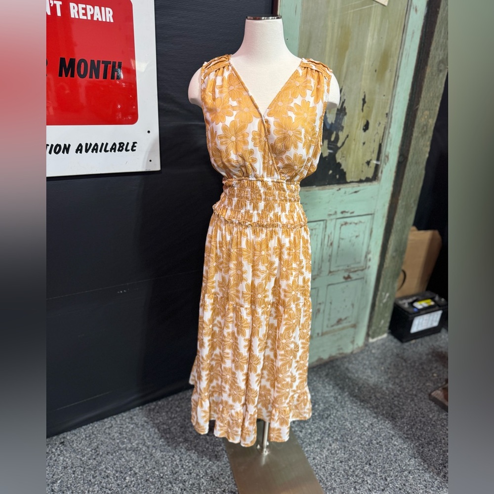 NWT Anthropologie Current Air Midi Dress – Effortless Style & Sophistication ✨